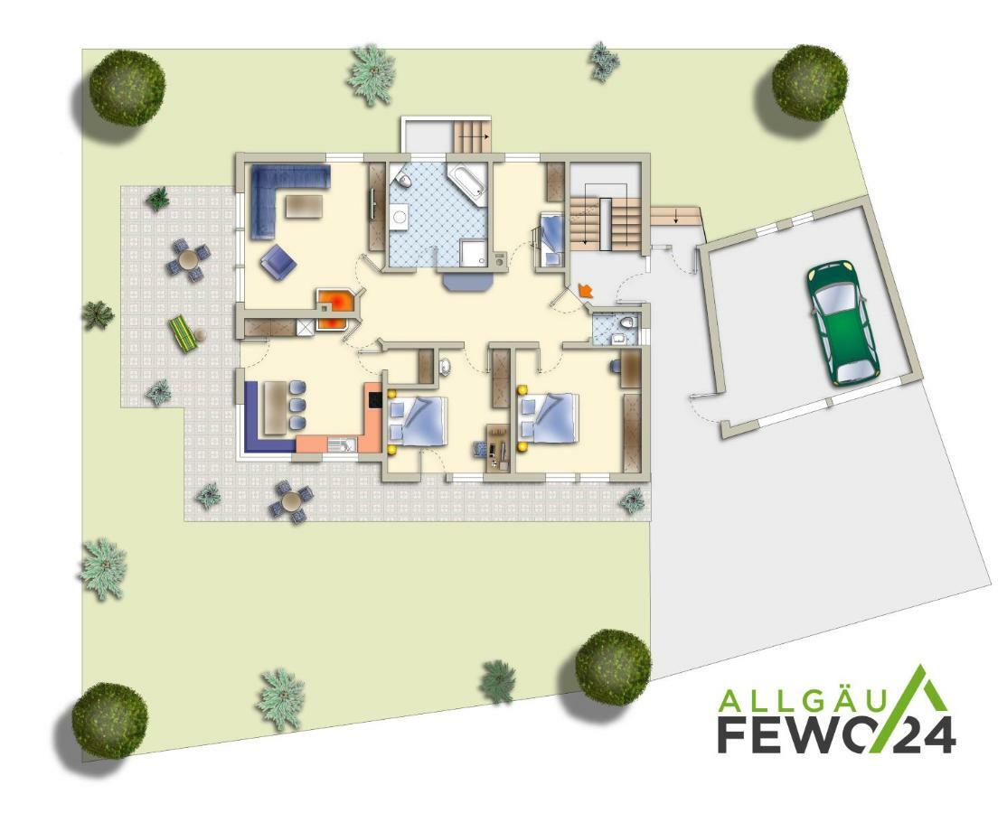 Apartamento Haus Goehl Rettenberg Exterior foto